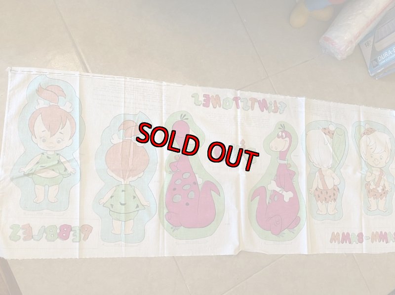 画像6: Hanna 　Barbera Flintstones Bamm Bamm, Pebbles  and Dino Fabric Pillow Doll Kit 1991  / フリントストーン　バンバンとディノ　ピロードール　キット (6)