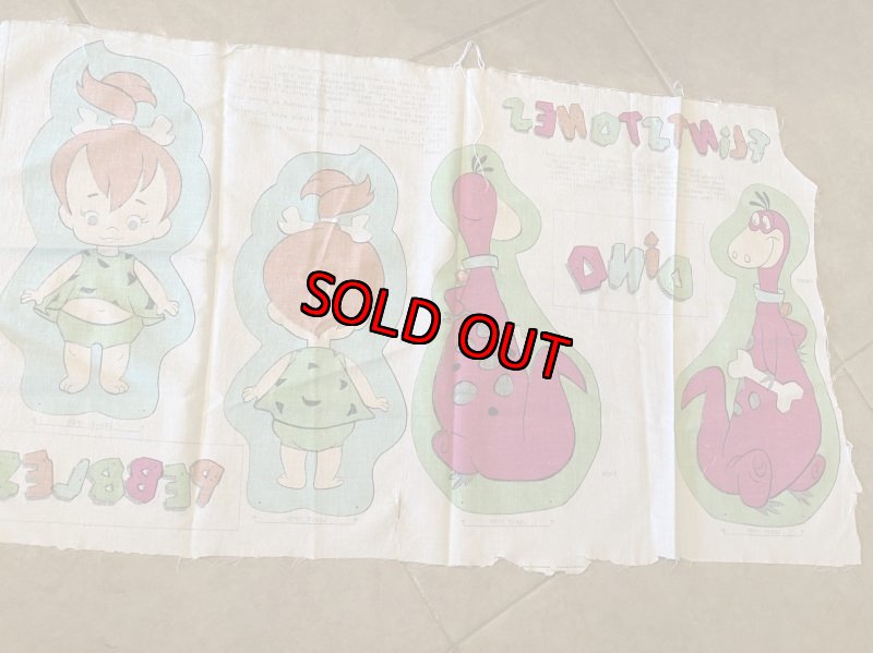 画像4: Hanna 　Barbera Flintstones Pebbles & Dino Fabric Pillow Doll Kit / フリントストーン　ペブルス　ピロードール　キット (4)