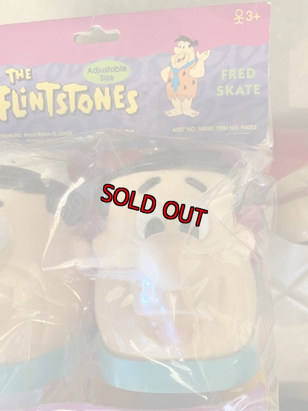 画像6: Hanna 　Barbera Flintstones Fred Roller skate / フリントストーンズの袋入りローラースケートシューズ (6)