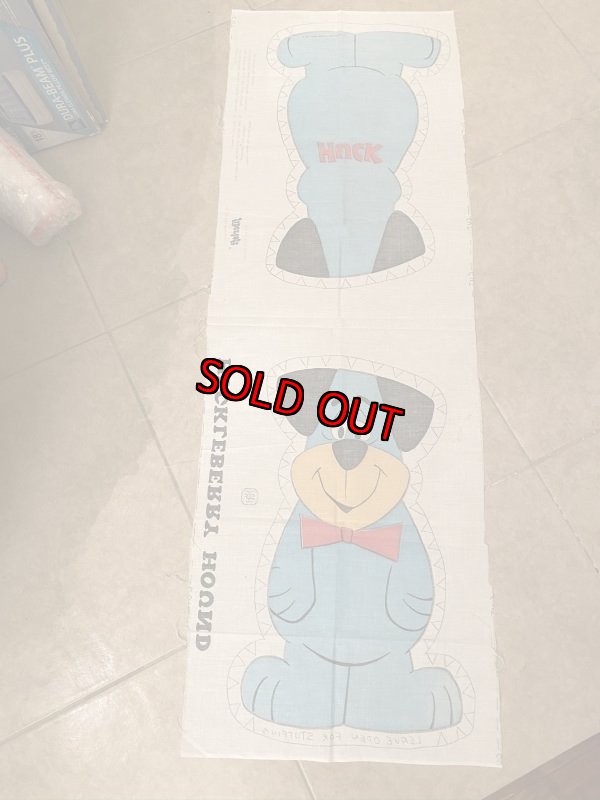 画像5:  Huckleberry Hound fabric pillow doll kit / ハックルベリーハウンド　ハンナバーベラ　ピロードール　生地　キット (5)