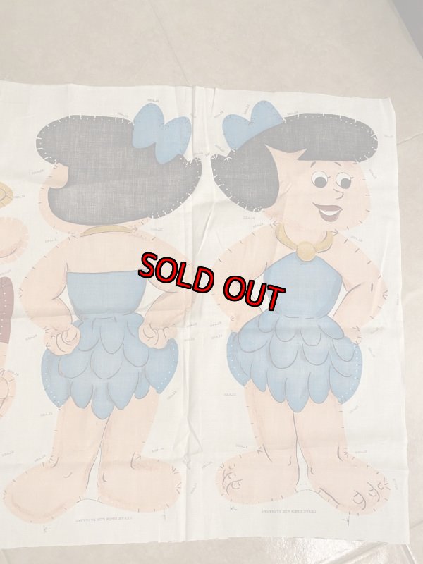 画像8: Flintstones Betty & Barney Fabric Pillow Doll Kit  / フリントストーン　ベティ&バーニー　ピロードール　キット (8)