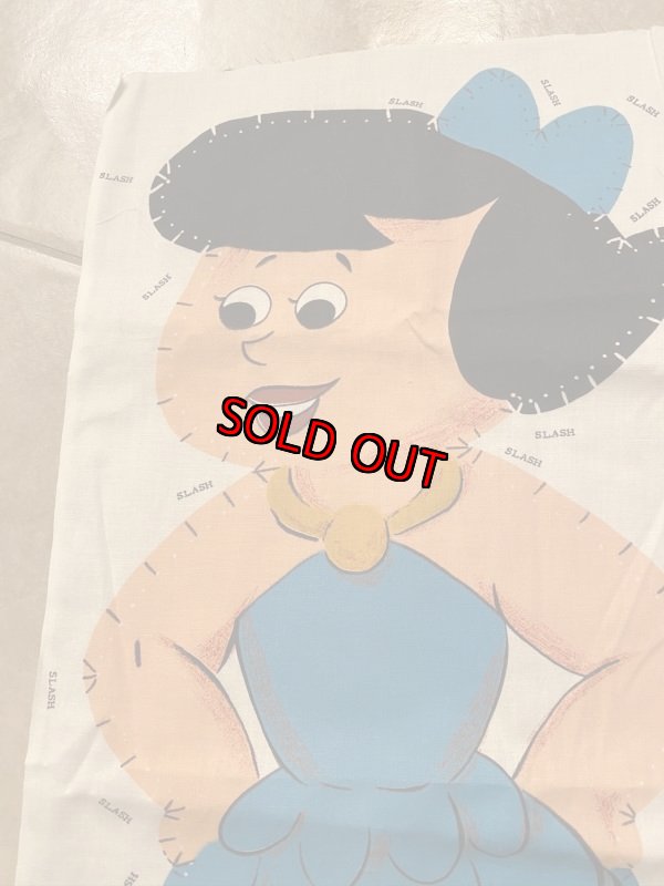 画像4: Flintstones Betty & Barney Fabric Pillow Doll Kit  / フリントストーン　ベティ&バーニー　ピロードール　キット (4)
