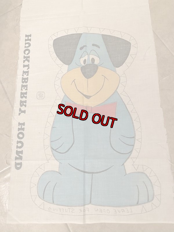 画像6:  Huckleberry Hound fabric pillow doll kit / ハックルベリーハウンド　ハンナバーベラ　ピロードール　生地　キット (6)