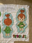 画像4: Hanna 　Barbera Flintstones Bamm Bamm, Pebbles , Dino Fabric Pillow Doll Kit 1991  / フリントストーン　バンバンとディノ　ピロードール　キット (4)