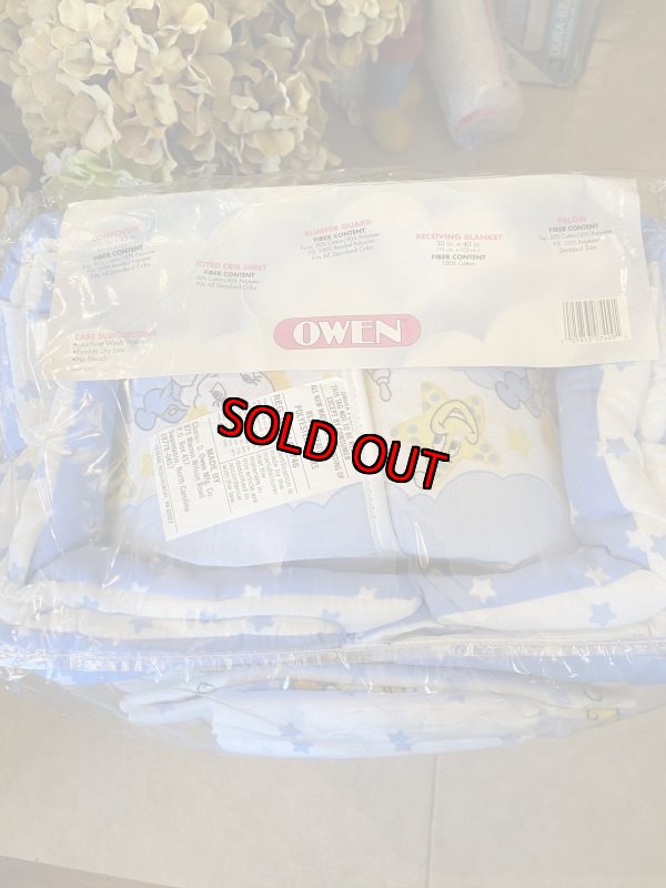 画像5: BOZO Baby Blanket 1990. Sheets set of 5 / ボゾ ベイビー 、ベイビー用ブランケット、シーツ、5点セット (5)