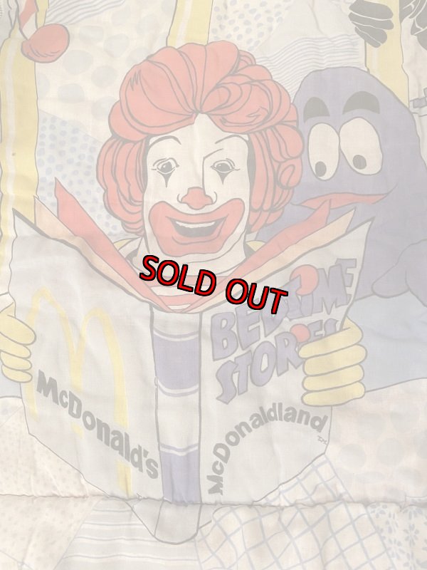 画像2: McDonald’s Sleeping Bag Blanket / マクドナルドのスリーピングバッグ、ブランケット (2)