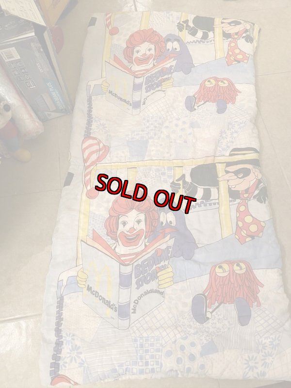 画像5: McDonald’s Sleeping Bag Blanket / マクドナルドのスリーピングバッグ、ブランケット (5)