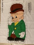 画像2: Elmer Fudd Warner'sBro fabric pillow doll kit / エルマー　ピロードール　生地　キット (2)