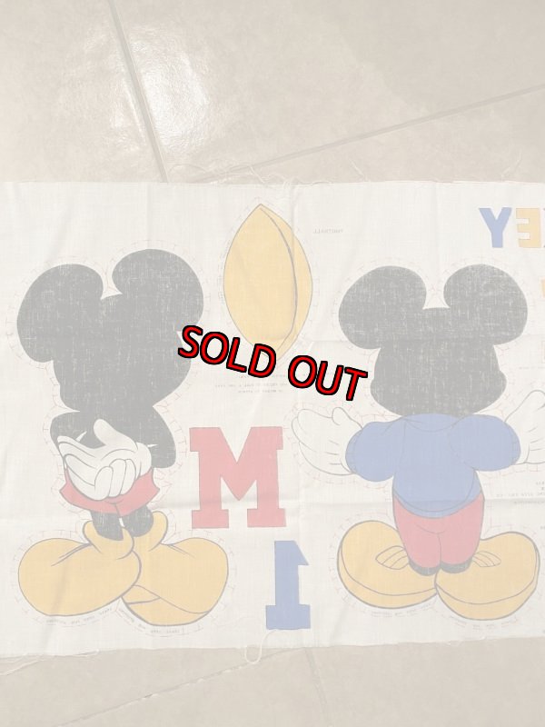 画像9: Mickey Mouse fabric pillow doll kit / ミッキーマウス　ピロードール　生地　キット (9)