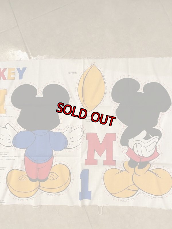 画像3: Mickey Mouse fabric pillow doll kit / ミッキーマウス　ピロードール　生地　キット (3)