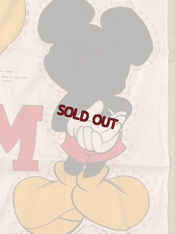 画像5: Mickey Mouse fabric pillow doll kit / ミッキーマウス　ピロードール　生地　キット (5)