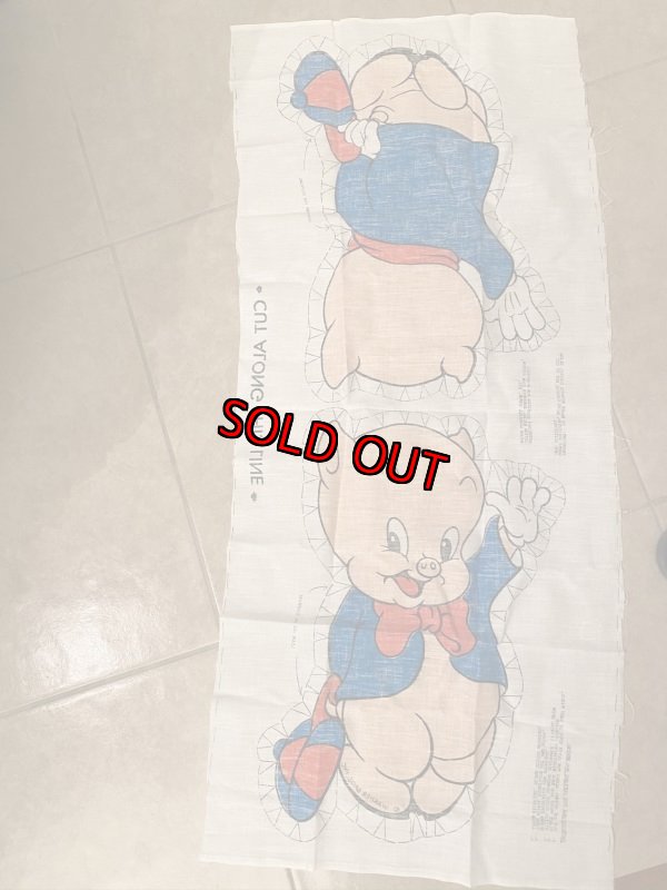 画像5: Porkey Pig Warner'sBro fabric pillow doll kit / ポーキーピッグ　ピロードール　生地　キット (5)