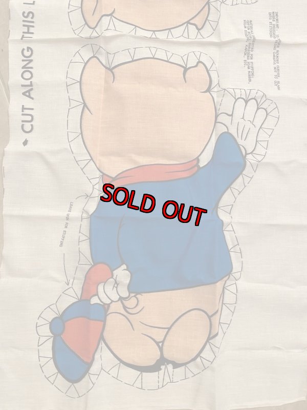 画像3: Porkey Pig Warner'sBro fabric pillow doll kit / ポーキーピッグ　ピロードール　生地　キット (3)