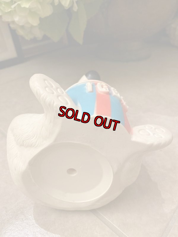 画像7: Icee Bear Vinyl Coin Bank Doll / アイシーベア ソフビのコインバンク 70年代 (7)