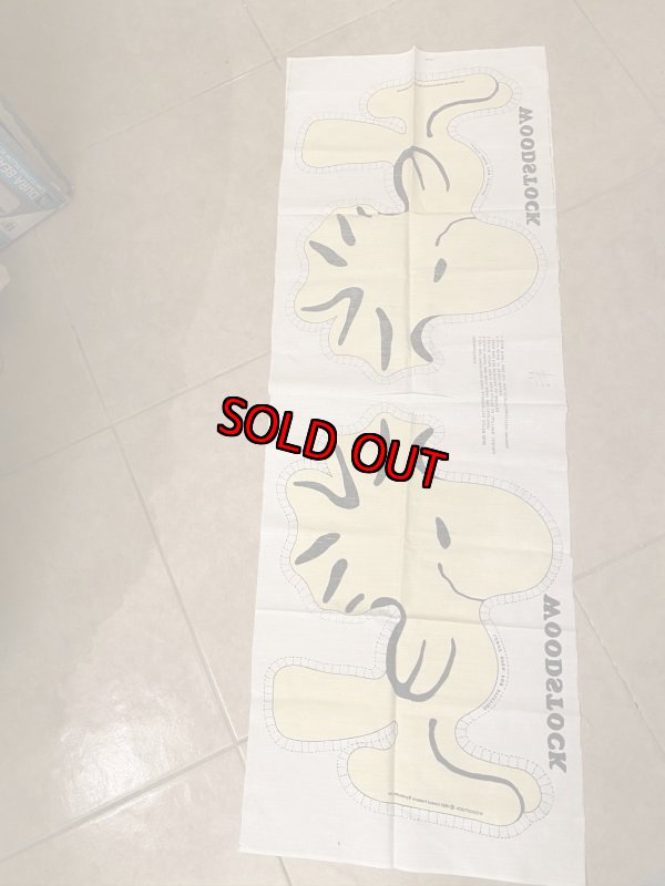 画像5:  Peanuts Woodstock fabric pillow doll kit / ピーナッツ　ウッドストック　ピロードール　生地　キット (5)