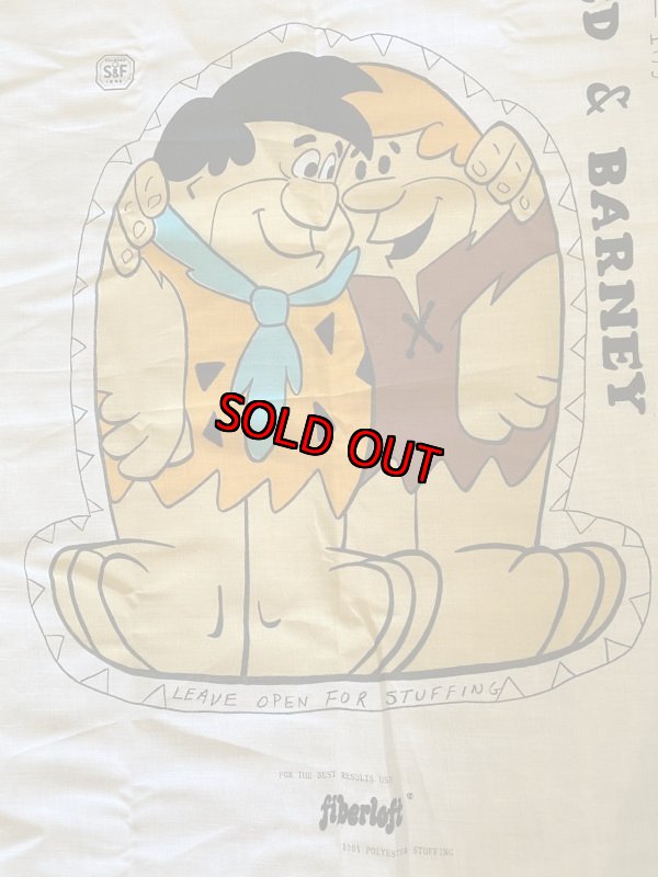 画像2: Flintstones Fred & Barney Fabric Pillow Doll Kit  / フリントストーン　フレッド&バーニー　ピロードール　キット (2)