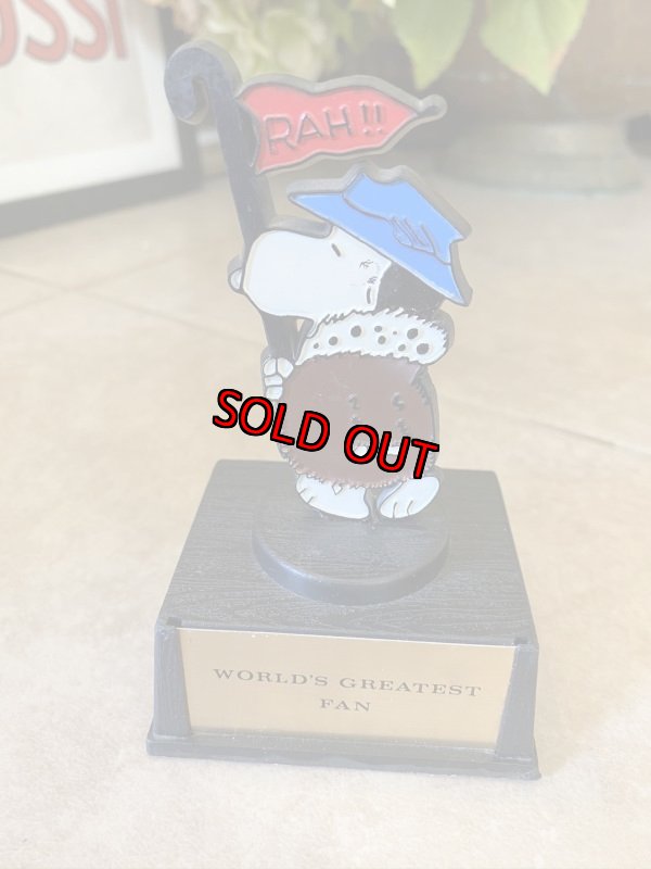 画像1:  Soopy Aviva Trophy World's Greatest Fun / スヌーピー　トロフィー　ワールドグレイテストファン (1)