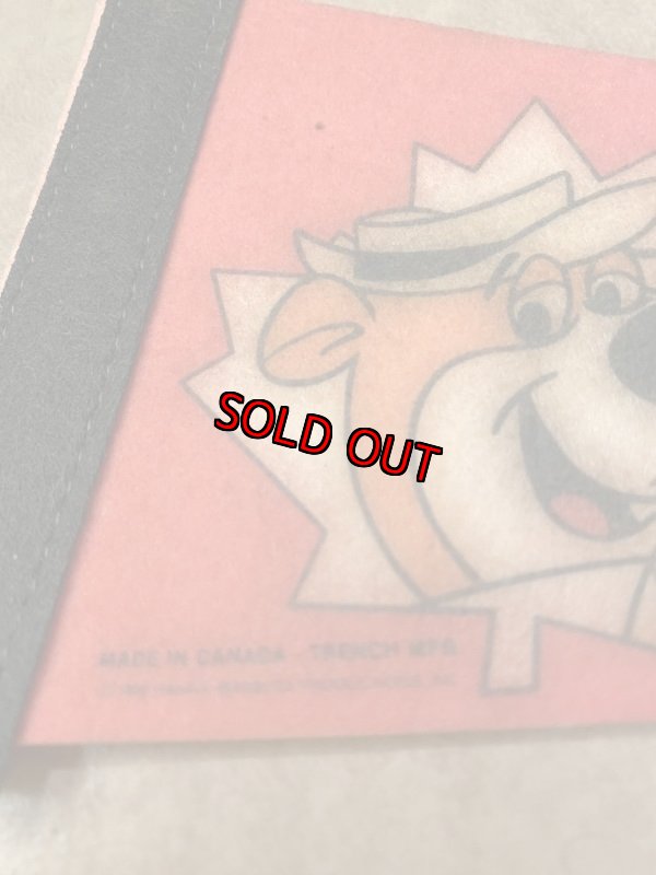 画像2: Hanna  Barbera Yogi  Bear Pennant / ハンナバーベラ ヨギベア ペナント、旗 (2)