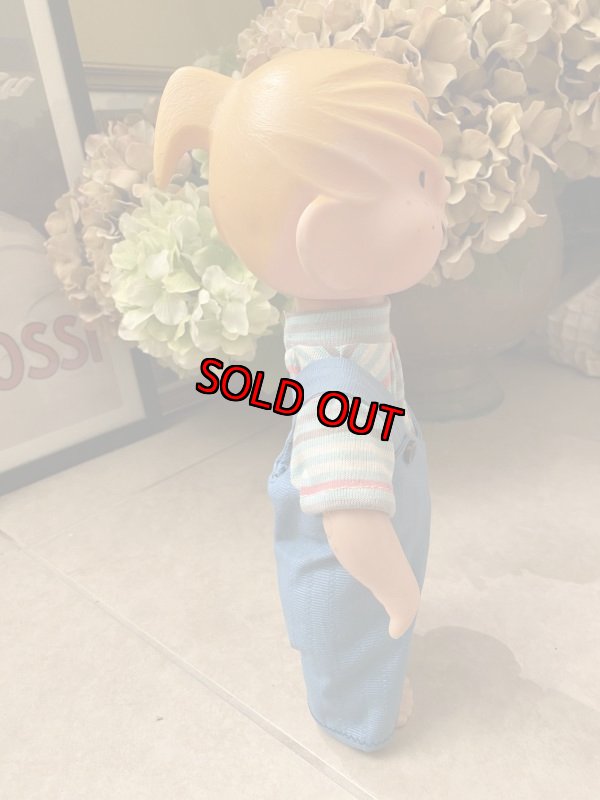 画像6: Dennis the Menace Rubber Face doll /  わんぱくデニス　ラバーフェイス　ドール　オーバーオール (6)