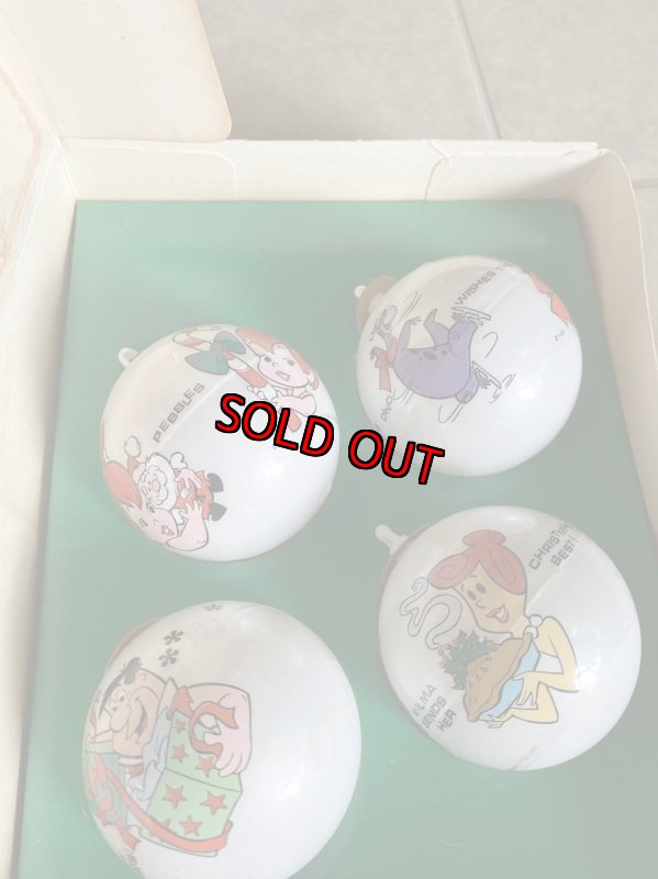 画像4: Hanna 　Barbera Flintstones ornaments with box /  フリントストーンズの箱入りオーナメント (4)