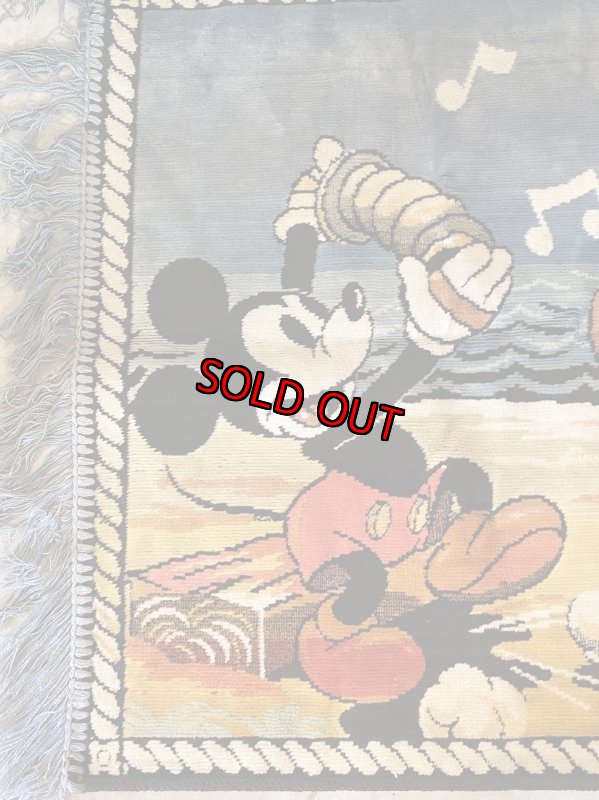 画像2: Disney Mickey Mouse Rag / ディズニー　ラグマット (2)