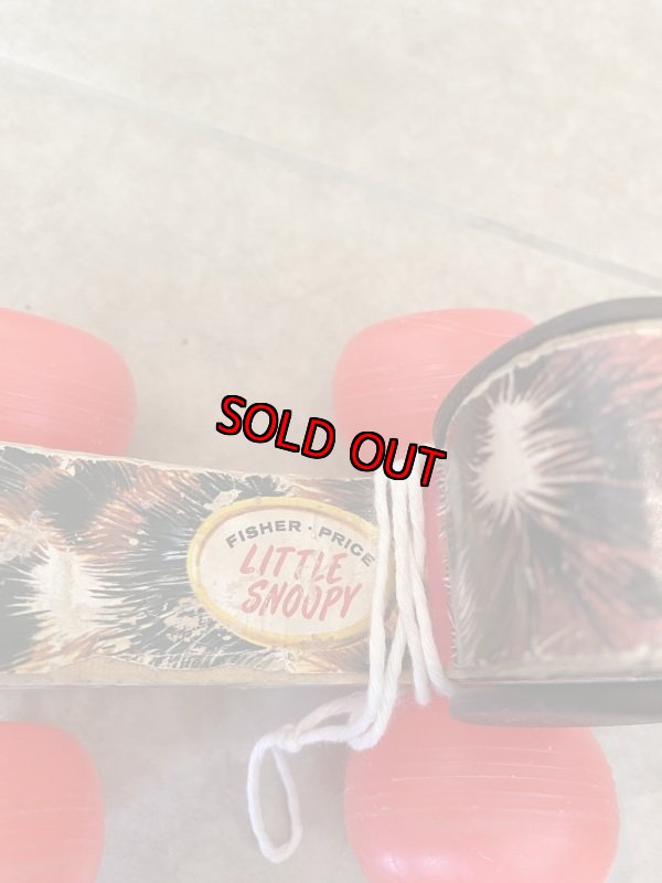 画像5: Fisher Price Little Snoopy Pull Toy Dog / フィッシャープライス リトルスヌーピー トイ (5)