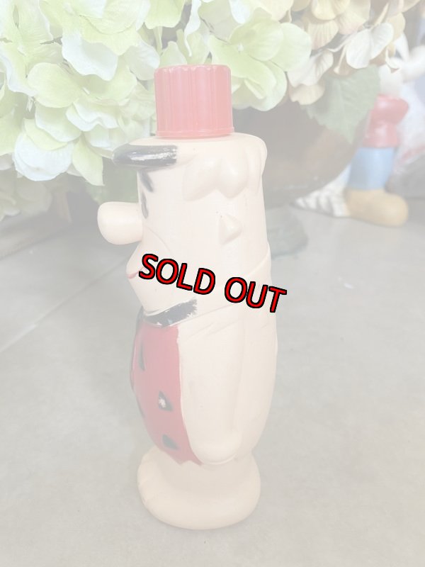 画像2: Hanna Barbera Flintstones Fred Soaky Bottle /  フリントストーンズ、フレッドのソーキーボトル (2)