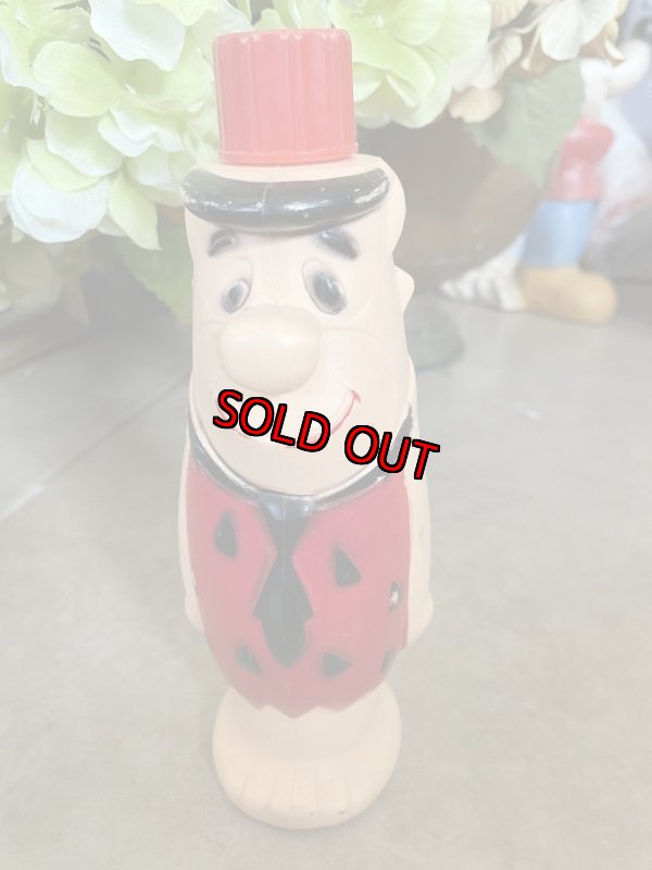 画像1: Hanna Barbera Flintstones Fred Soaky Bottle /  フリントストーンズ、フレッドのソーキーボトル (1)
