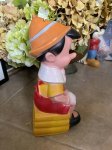 画像4: Disney Pinocchio  Vinyl doll coin bank / ディズニーのピノキオ　プラスチック製　貯金箱 (4)