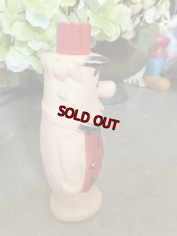 画像4: Hanna Barbera Flintstones Fred Soaky Bottle /  フリントストーンズ、フレッドのソーキーボトル (4)