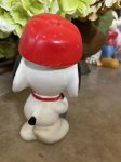 画像3:  Peanuts Soopy Golf Vinyl Squeak Bank Doll  / ピーナッツ　スヌーピー　ゴルフ　貯金箱　ソフビドール (3)