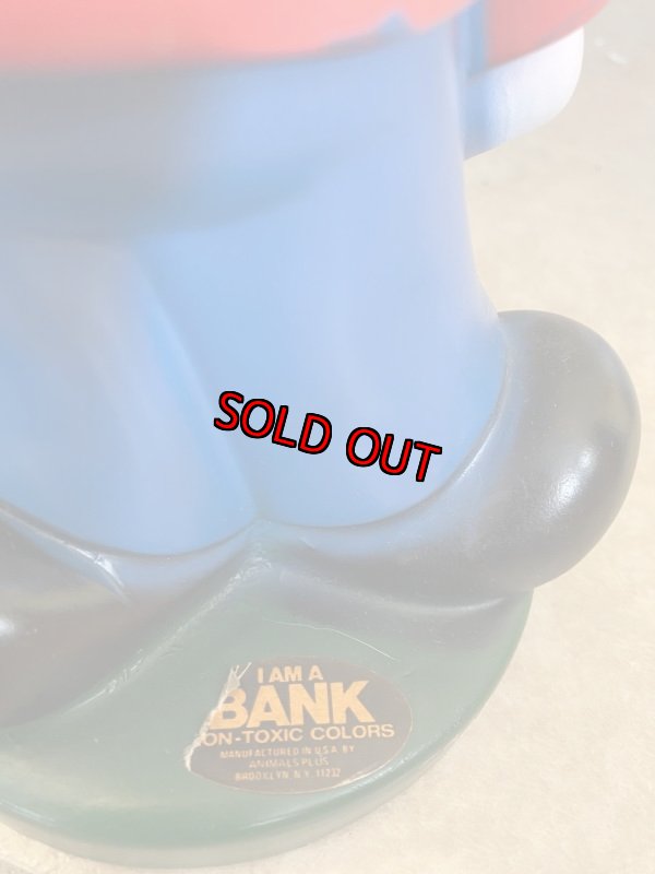 画像5: Disney Mickey Mouse  Vinyl doll coin bank / ディズニーのミッキーマウス　プラスチック製　貯金箱 (5)