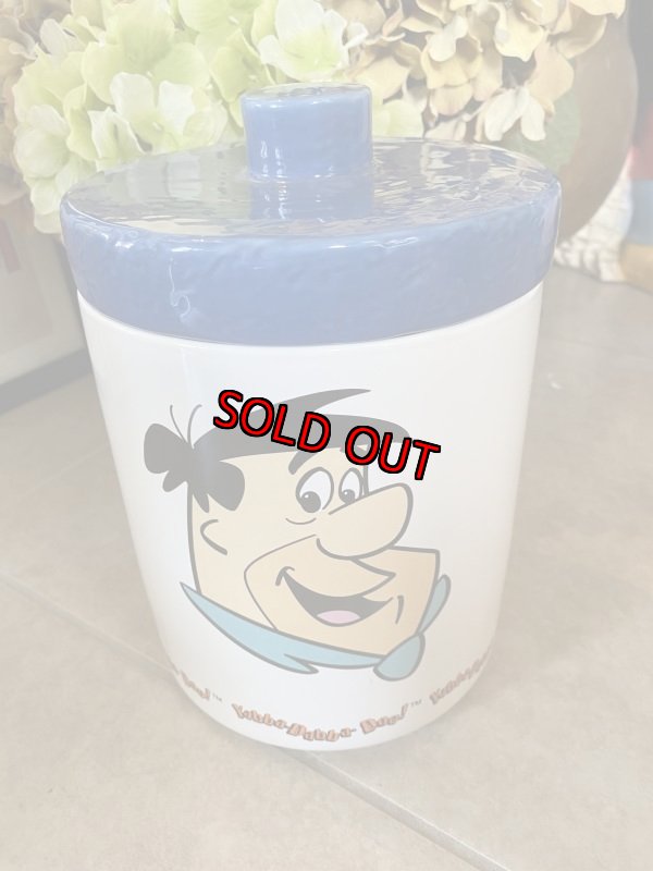 画像4: Hanna Barbera Flintstones Fred Cookie Jar Ceramic / フリントストーンズ、フレッドの陶器製クッキージャー (4)