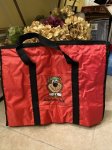 画像1: Hanna 　Barbera Yogi Bear Park  Red Cooler Bag /ハンナバーベラ　ヨギベア　パーク　赤いクーラーバッグ (1)