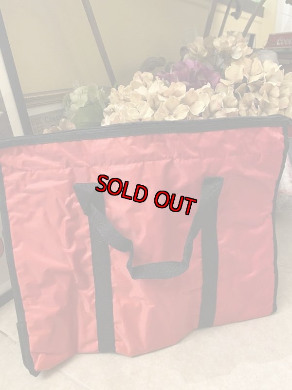 画像2: Hanna 　Barbera Yogi Bear Park  Red Cooler Bag /ハンナバーベラ　ヨギベア　パーク　赤いクーラーバッグ (2)