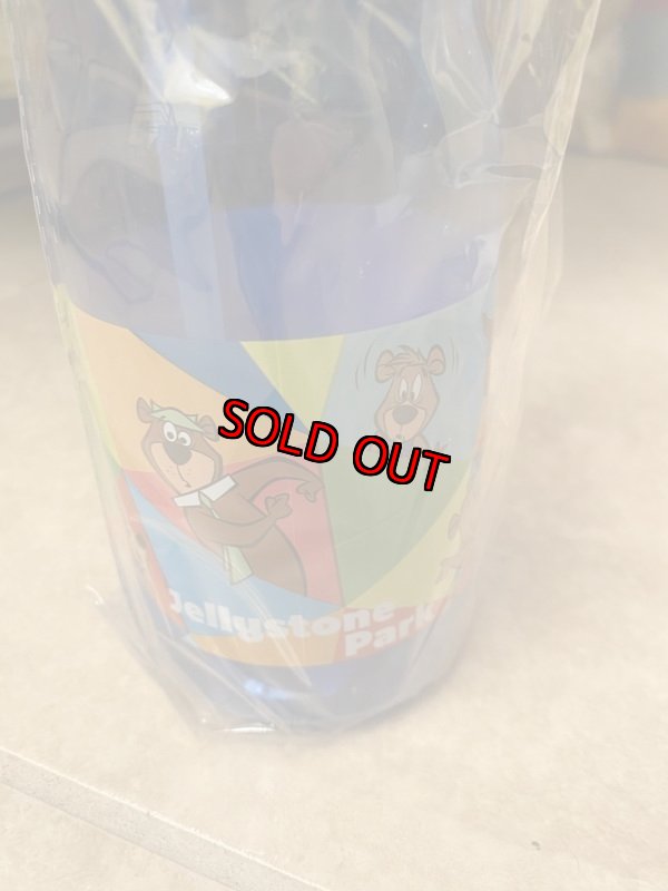 画像2: Hanna 　Barbera Yogi Bear Park Plastic  Blue Drink Bottle / ハンナバーベラ、ヨギベア パーク　ブルー　ドリンクボトル (2)