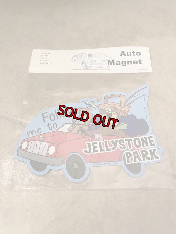 画像1: Hanna 　Barbera Yogi Bear Park Car Sign  Magnet / ハンナバーベラ、ヨギベア パーク　車用マグネット (1)
