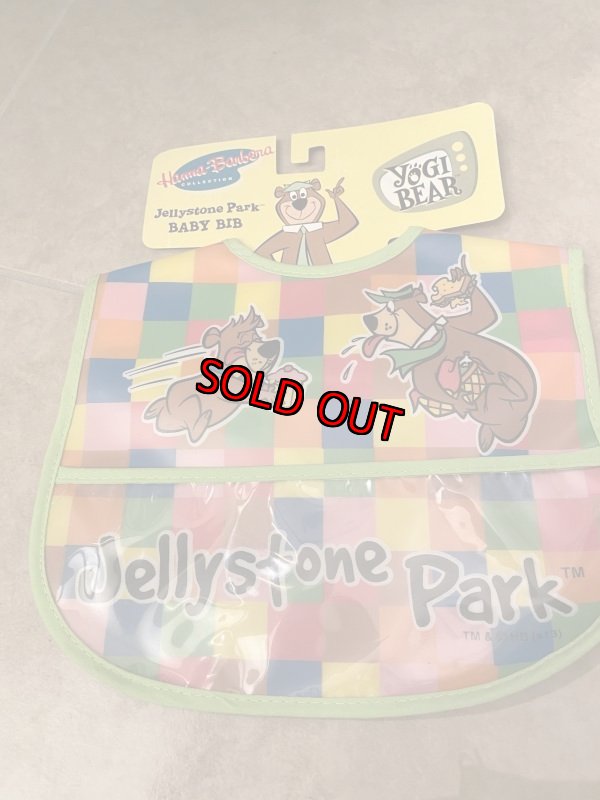 画像1: Hanna 　Barbera Yogi Bear Park Baby Bib / ハンナバーベラ、ヨギベア パーク　赤ちゃんのよだれかけ　スタイ (1)