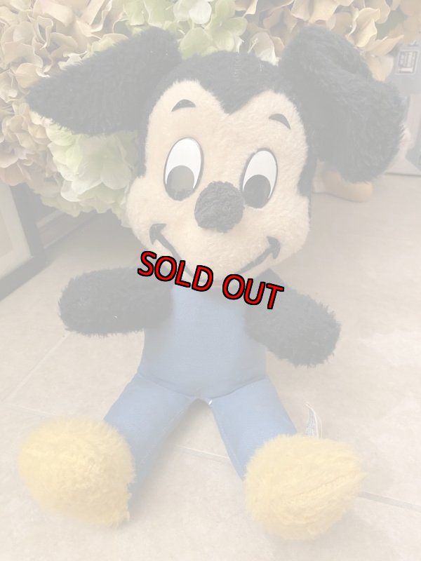 画像1: Disney Disney Mickey Mouse Club  Stuffed Doll Blue Clothes / ディズニー　ミッキーマウスクラブ　青い服　ぬいぐるみ (1)