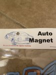 画像4: Hanna 　Barbera Yogi Bear Park Car Sign  Magnet / ハンナバーベラ、ヨギベア パーク　車用マグネット (4)