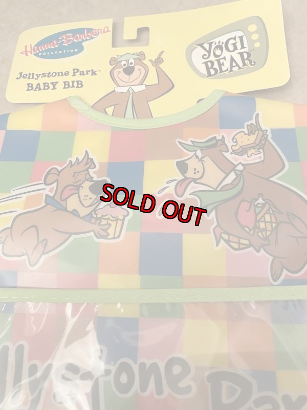 画像3: Hanna 　Barbera Yogi Bear Park Baby Bib / ハンナバーベラ、ヨギベア パーク　赤ちゃんのよだれかけ　スタイ (3)