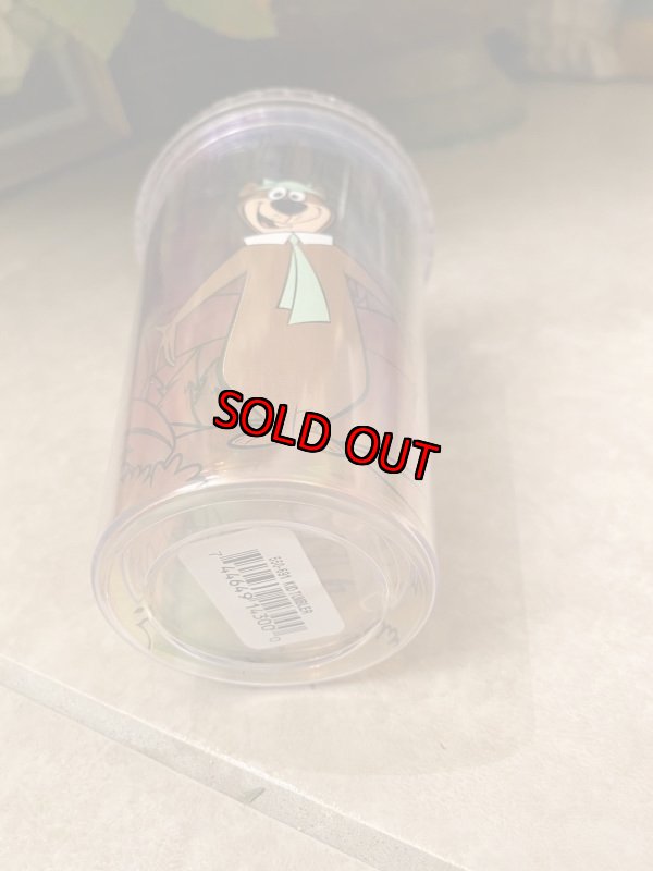 画像7: Hanna 　Barbera Yogi Bear Park Plastic  Drink Tumbler / ハンナバーベラ、ヨギベア パーク　タンブラー (7)