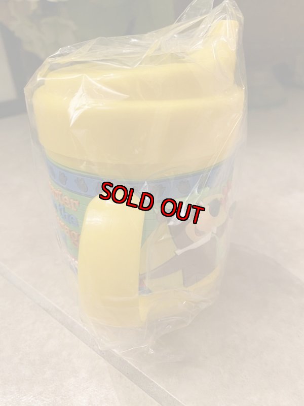 画像4: Hanna 　Barbera Yogi Bear Park Kids Plastic Cup 3D Yellow / ヨギベア パーク　子供用 イエロー　蓋付きコップ (4)