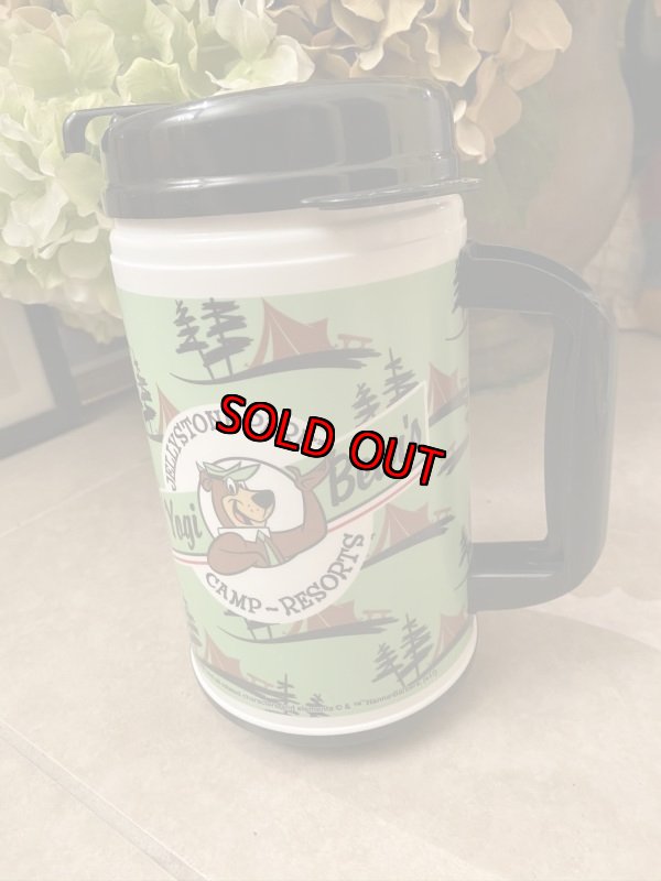 画像1: Hanna 　Barbera Yogi Bear Park Adults Plastic Big Drink  Tumbler /  ヨギベア パーク　プラスチック製大人用ドリンクボトル (1)