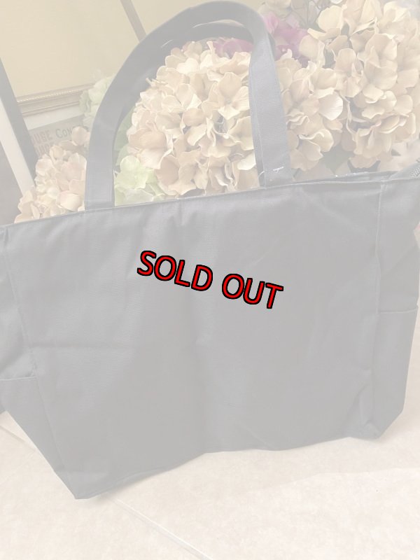 画像3: Hanna 　Barbera Yogi Bear Park Black Tote Bag /ハンナバーベラ　ヨギベア　パーク　黒いトート　バッグ (3)