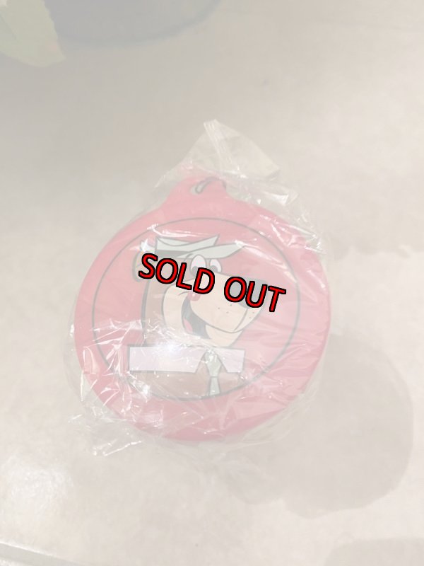 画像5: Hanna Barbera Yogi Bear Park Plastic  Red Lid Drink Bottle / ヨギベア パーク　赤い蓋　ストラップ付　ドリンクボトル (5)