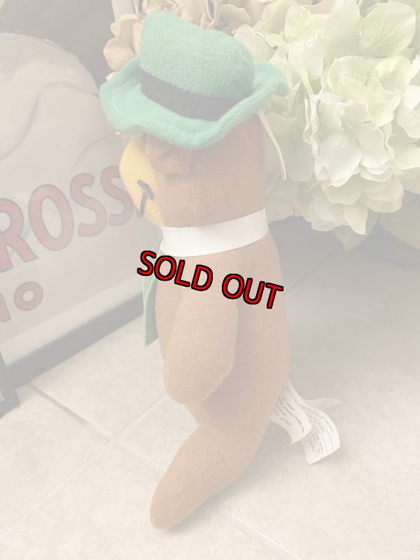 画像2: Hanna  Barbera Yogi Bear Mighty Star Plush Doll /ハンナバーベラ ヨギベア ぬいぐるみ マイティスター 1980年 (2)