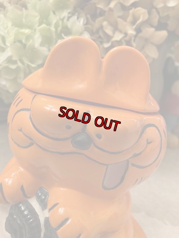 画像6: Garfield  ceramic  Cookie Jar / ガーフィールドの陶器製クッキージャー　 (6)
