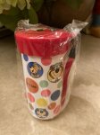 画像1: Hanna Barbera Yogi Bear Park Plastic  Red Lid Drink Bottle / ヨギベア パーク　赤い蓋　ストラップ付　ドリンクボトル (1)