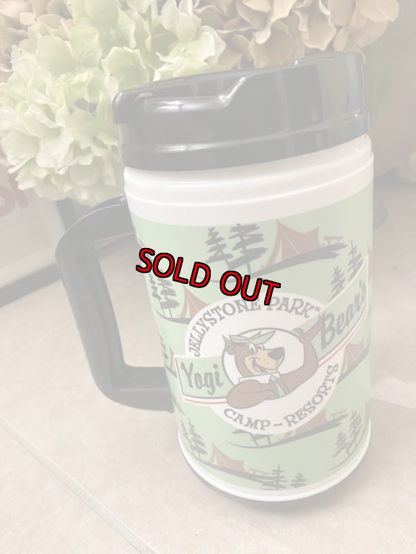 画像3: Hanna 　Barbera Yogi Bear Park Adults Plastic Big Drink  Tumbler /  ヨギベア パーク　プラスチック製大人用ドリンクボトル (3)